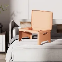Folding Table Portable Laptop Computer Holder Living Rooms Sofa Bed Reading Tool Multifunctional Food Trays Bed Folding Table