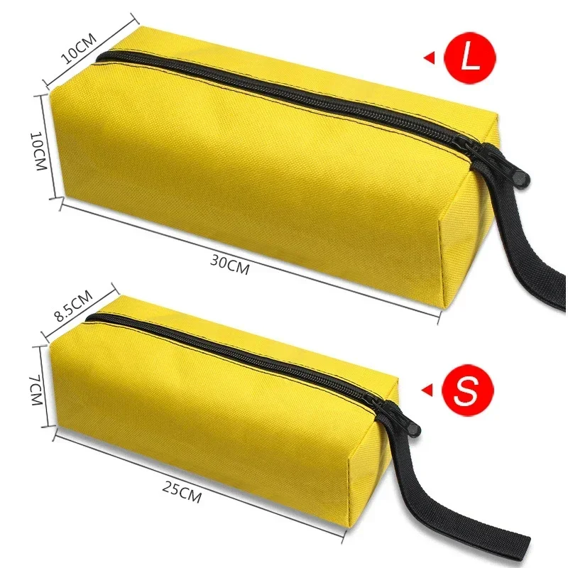 Hand Tool Bag Waterproof Canvas Instrument Case Tool Organizer Storage