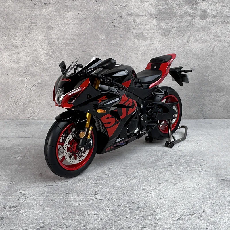 LCD GSX-R1000 시뮬레이션 합금 금속 오토바이 자동차 모델 컬렉션 장식품 선물 1 12
