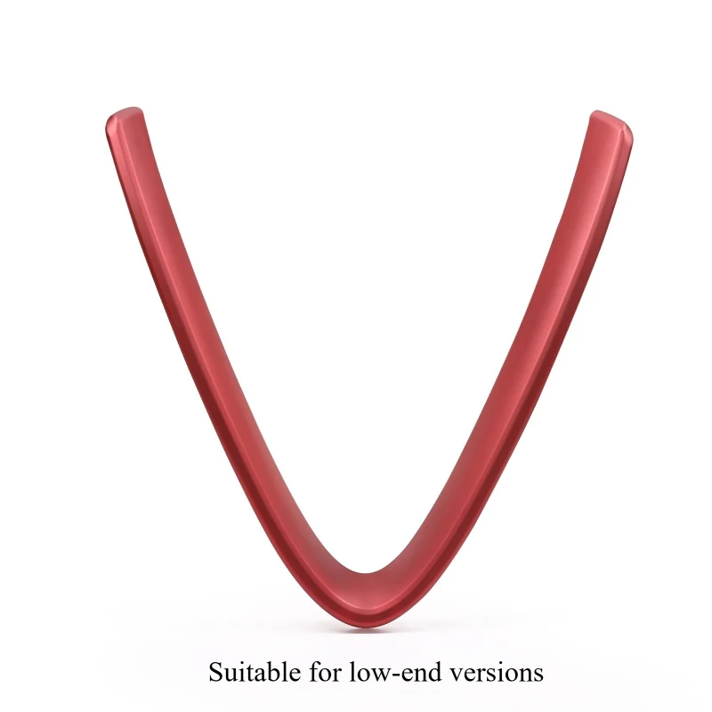 Premium Front Grille Emblem Trim with V Shape Accent