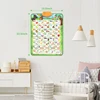 Electronic English Alphabet ABC Talking Poster Interactive Alphabet Wall Chart Music Numbers Fruits Poster Early Educational Toy 3