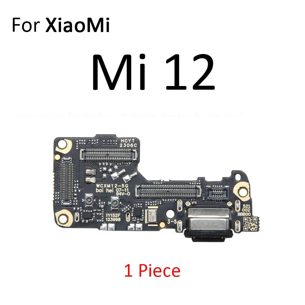 Power Charging Connector Plug Port Dock Board Flex Cable For Xiaomi Mi 13 Lite 12 12S 12T 12X Pro Ultra