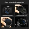 37-86mm UV Filter Lens MC Ultra Slim Optics with Multi Coated Protection 37mm 40mm 43mm 46mm 49mm 52mm 58mm 62mm 67mm 77mm 82mm 3