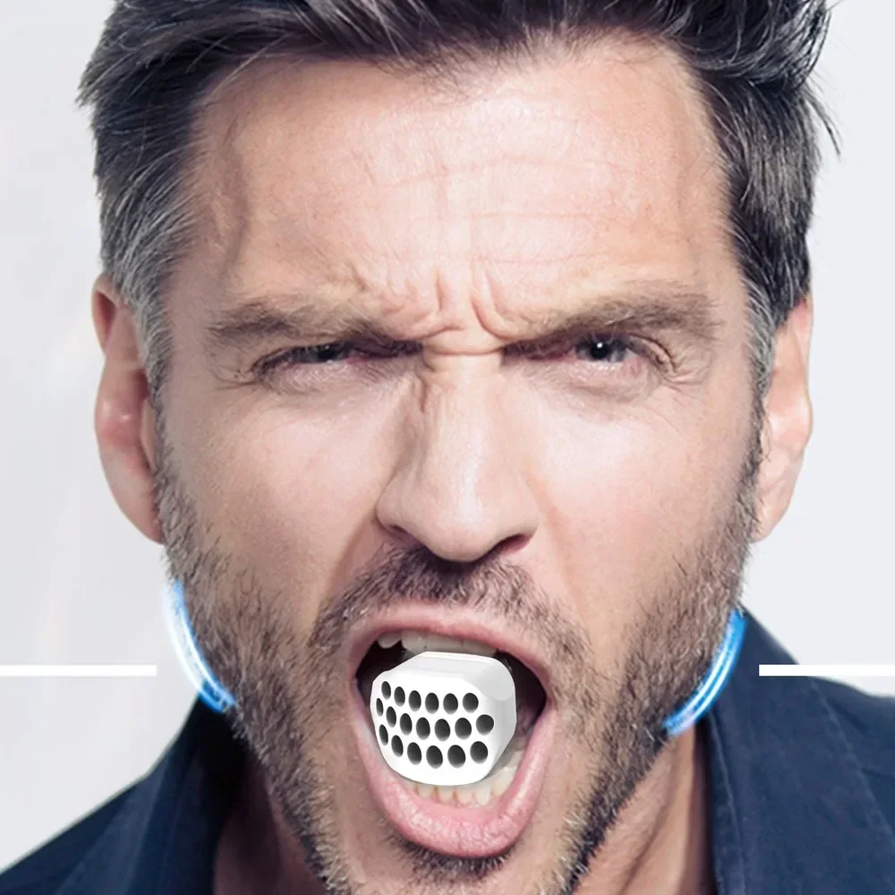 JHNEA Jawline Palla Fitness e tonificante facciale Palla per Esercizi Ginnico per mascelle Masticare per Masticare la mascella, per Allenamento Muscolare e Viso,Blue JHNEA Jawline Palla Fitness e tonificante facciale Palla per Esercizi Ginnico per mascelle Masticare per Masticare la mascella, per Allenamento Muscolare e Viso,Blue