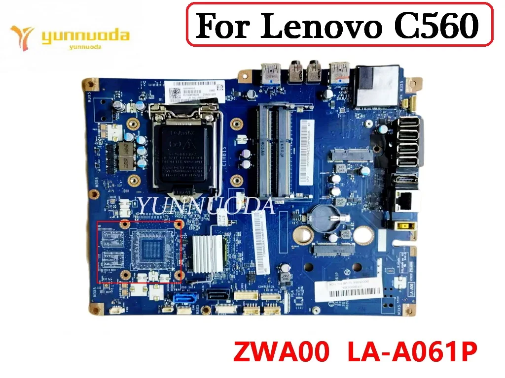 

ZEA00 LA-A061P для Lenovo C560 AIO системная плата CIH81S DDR3 100% протестирована