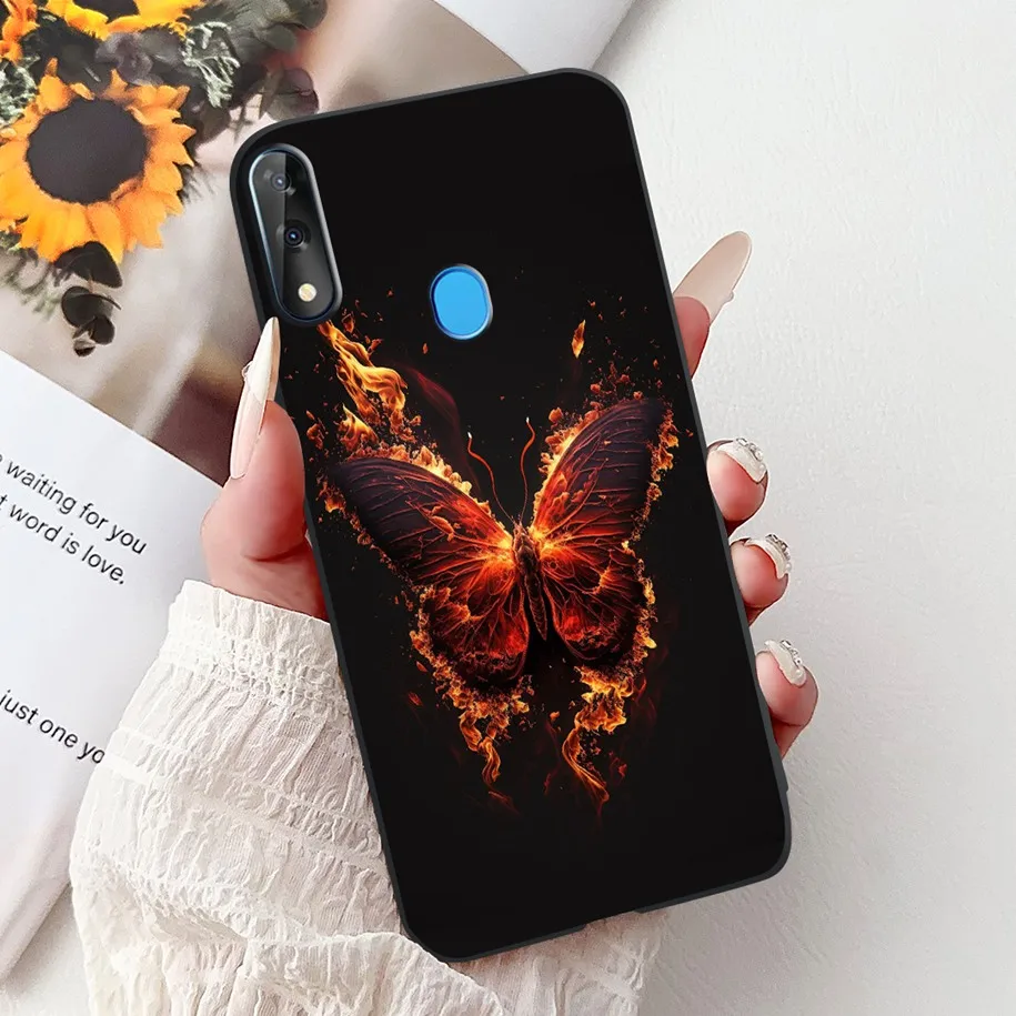Cute Cool Spider Tiger Marble Soft Silicone Shockproof Phone Case Cover