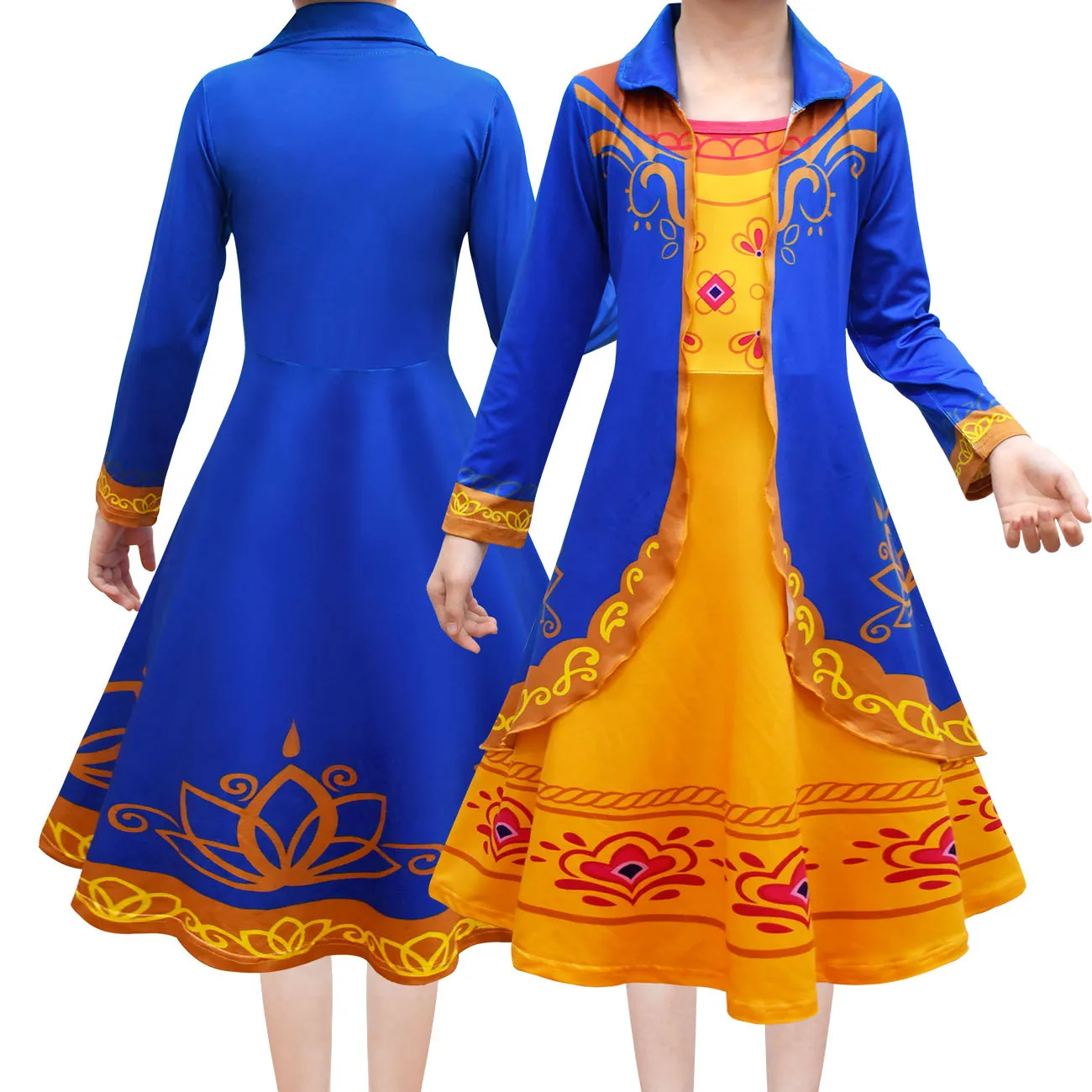 Mira Royal Detective Costume Cosplay Dress Girl Princess Children Kid Carnival Birthday Party Halloween Fancy Dress Gown Cloak cosplay costume kids girls dress