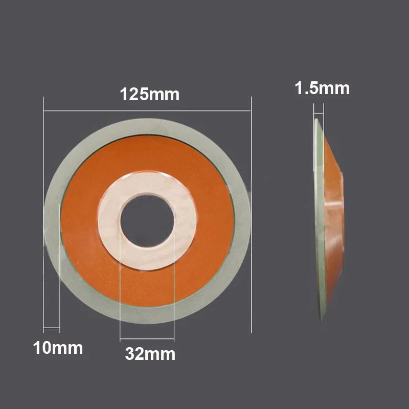 Diamond Single Bevel Edge Grinding Wheel Imported Angle Grinder Tungsten Steel Saw Blade Milling Cutter Turning Tool Bit