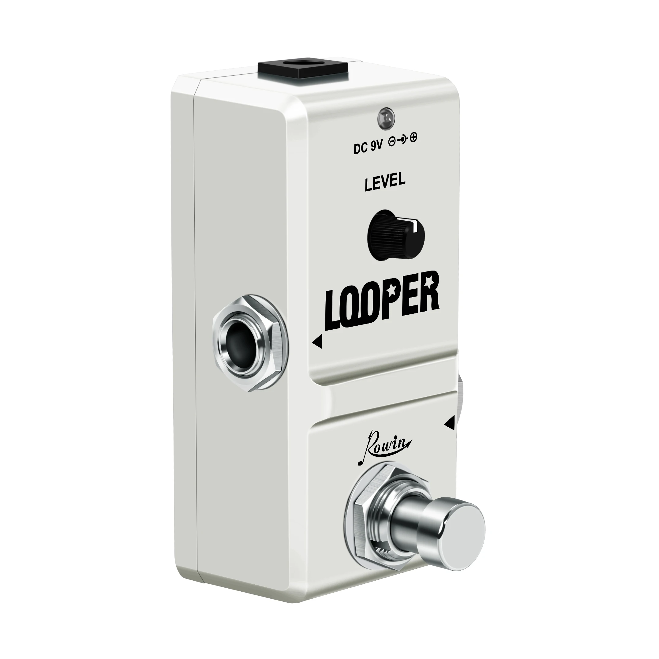 48K NANO Looper Electric Guitar Bass Effect Loop Pedal 10 Mins of Recording Unlimited Overdubs USB Port Bypass Mini