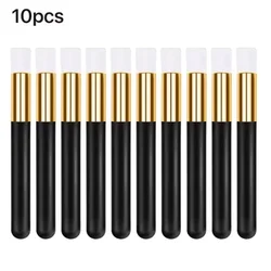 Eyelash & Skincare Deep Cleanse Brush for Extensions and Blackhead Removal (10pcs black)