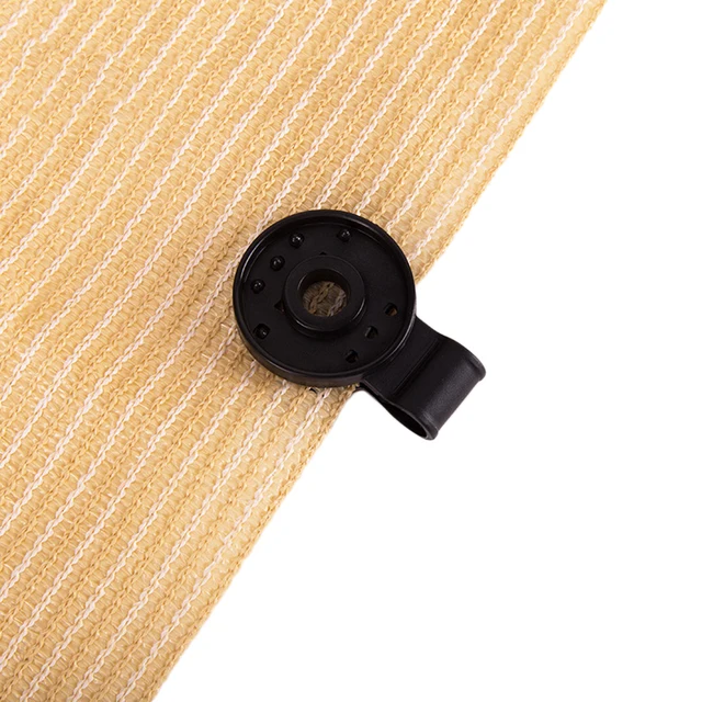 10/20/30/50 db Árnyékoló Ruhás Klipek Árnyékos Szövetkapcs Gombok Rögzített Mezőgazdasági Nettó Fényvédő Clip Napfény Garden Szerszámok - Image 6