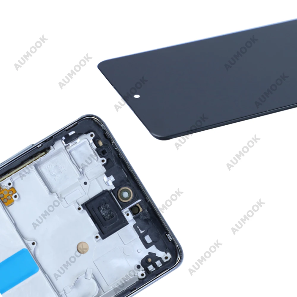 삼성 갤럭시 A52s 5G A528 A528B A528M A528B/DS LCD 디스플레이 터치 스크린 디지타이저 어셈블리 수리 부품 용 AMOLED 디스플레이
