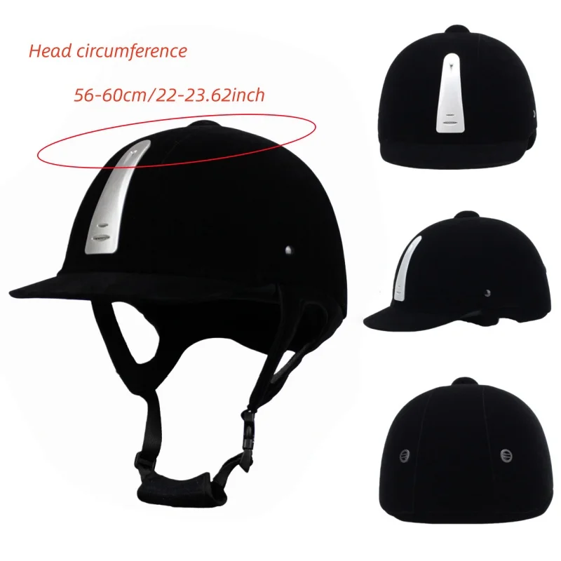 Equestrian Helmet, Breathable Crash-Resistant Horse Riding Helmet, Horse Riding Gear Cool Rider Hat