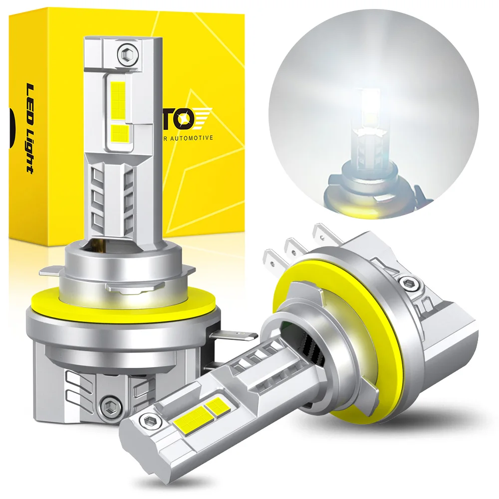 Auxito Led H15 Lampadina Canbus 30000Lm Faro Per Auto Abbagliante H15 Led Con Luci Di Marcia Drl 60W Per Bmw Mercedes Audi 2 Pezzi