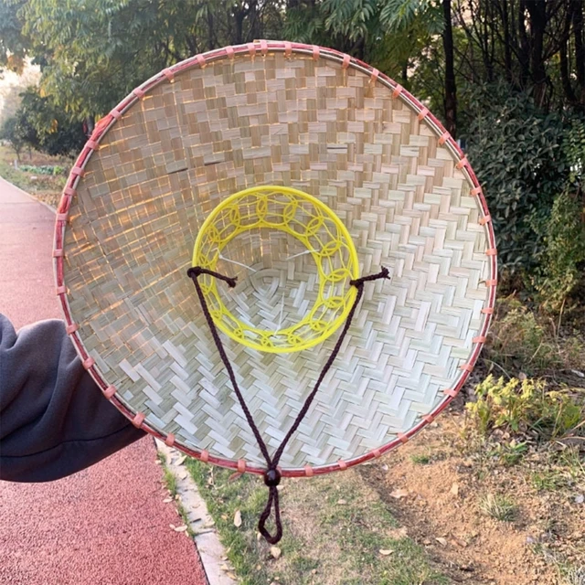 Chapeau chinois en bambou - MONSIEUR PAILLETTES