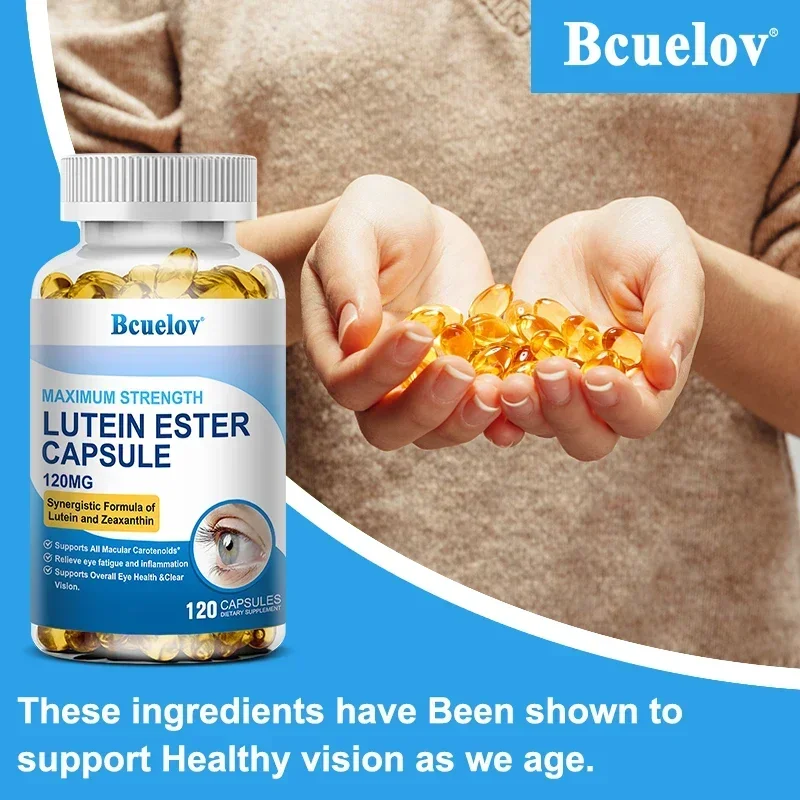 Lutein supplement with zinc grape seed Helps with vision health Blurry and dry vision Relieves eye fatigue Eye vitamins