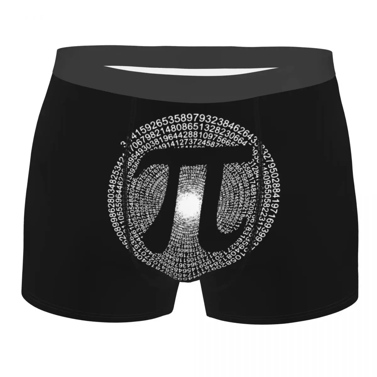 

Men 3.14 Pi Number Symbol Boxer Shorts Panties Breathable Underwear Math Science Male Funny Plus Size Underpants