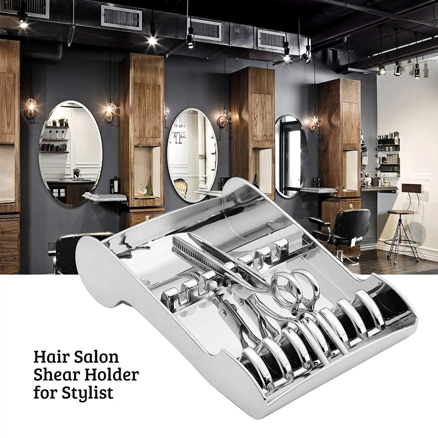 Scherenhalter Aus Acryl – Rutschfest, Trennbar, Stylisches Design Für Salon & Zuhause