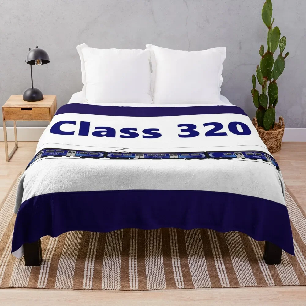 

CLASS 320 SCOTRAIL TRAIN Throw Blanket warm for winter funny gift Sofa Throw Stuffeds Blankets