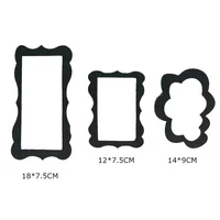Felt Frame Newborn Baby Growth Milestone Blanket Photography Props Frame Photo Frame Accessories 3