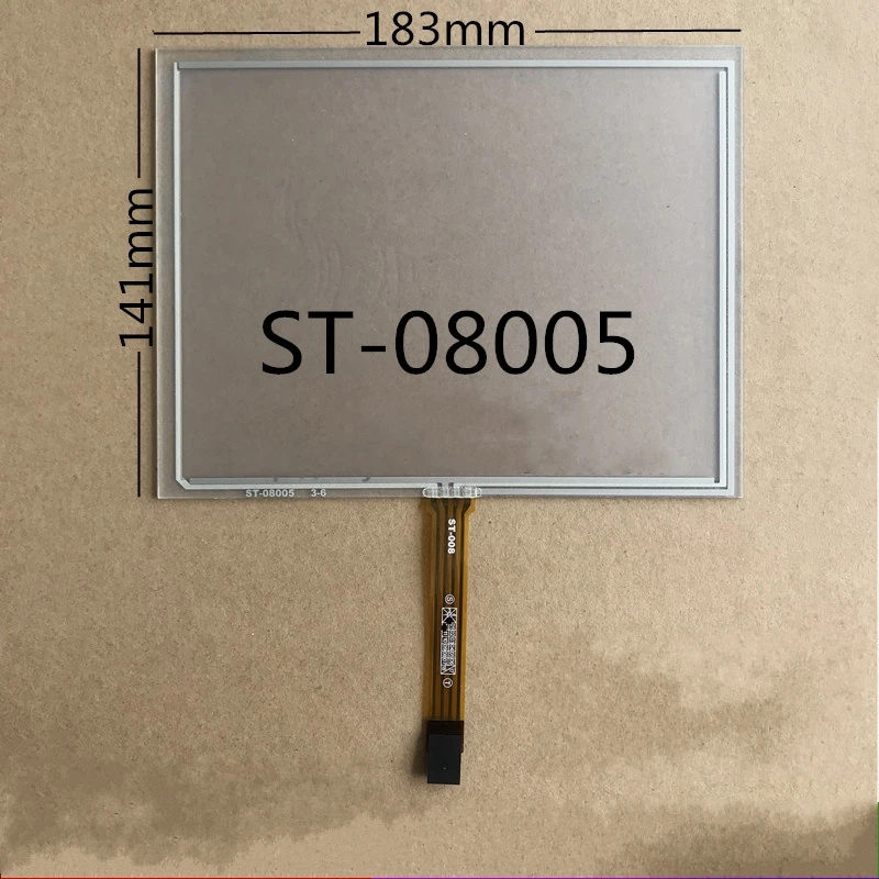 

St-08005 8-дюймовый сенсорный экран с 4-проводным сопротивлением 183*141 Стандартный экран промышленного управления