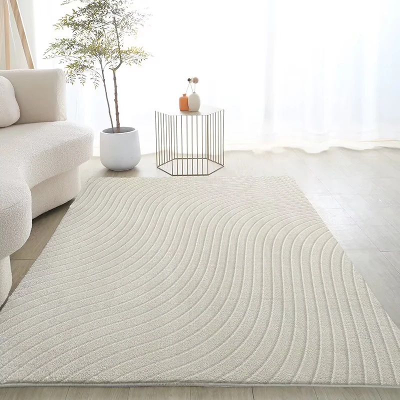Wabisabi Rugs for Bedroom Light Luxury Carpets for Living Room Comfortable Fluffy Lounge Rug