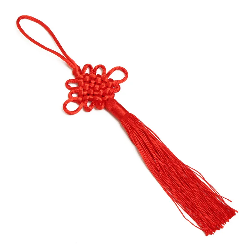 Whaline 46Pcs Chinese New Year Decorations Mini Red Chinese Knot Pendant  Traditional Lucky Hanging Ornaments for New Year Home Office Car Tree  Spring