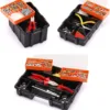 Portable Parts Box Hardware Storage Toolbox Plastic Case Multi-Grid Combination Screw Storage Box Garage Repair Tool Box 5