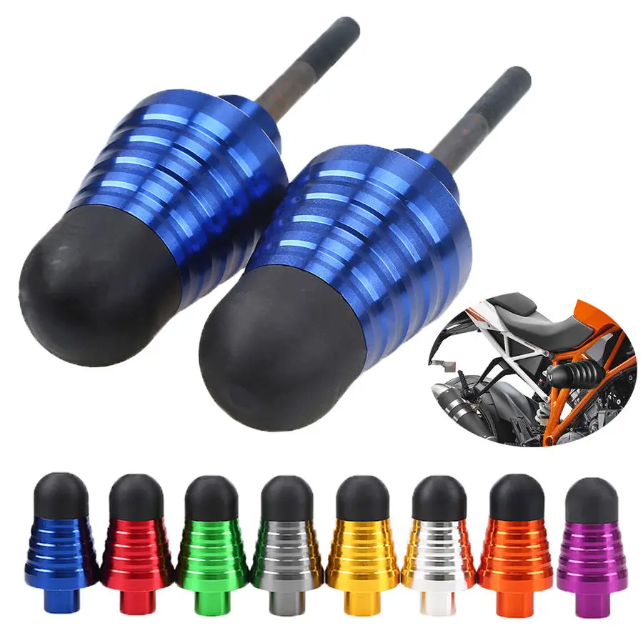 

1 пара, ползунки для рамы мотоцикла Honda Yamaha Suzuki Kawasaki