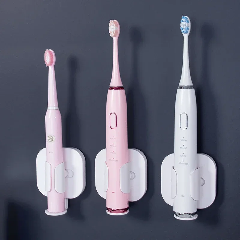 Toothbrush Stand Rack Organizer Electric Toothbrush Wall-Mounted Holder Space Saving Bathroom Accessories 1PC toothbrush holder