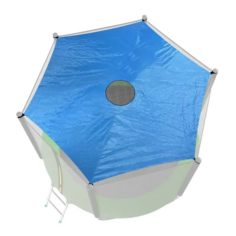 

Trampoline Sun Shade Cover Trampoline Protective Cover Waterproof Oxford Foldable Sun Protection Trampolines Canopy Anti-UV For