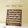 Support organisateur d'accessoires à 7 niveaux, grande capacité, présentoir de boucles d'oreilles et de bijoux, support de rangement pour filles et femmes, Table de vanité pour chambre