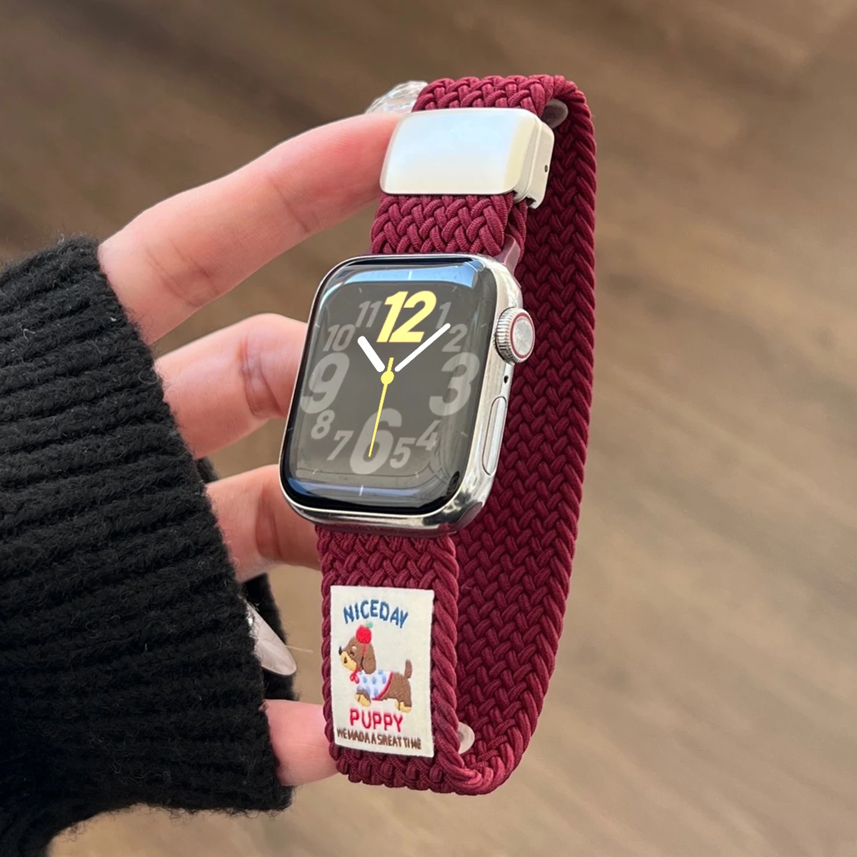 Nylon Magnetic Strap for Smartwatch - Universal Adjustable Band