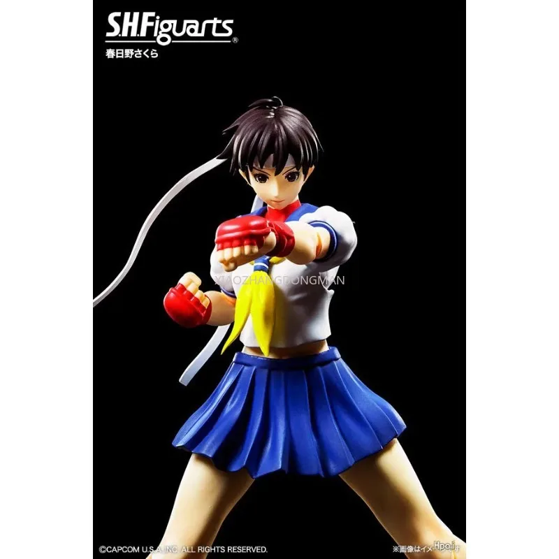 [未開封] STREET FIGHTER 春日野さくら フィギュア 未開封】S．H．フィギュアーツ ストリートファイター 春日野さくら 約