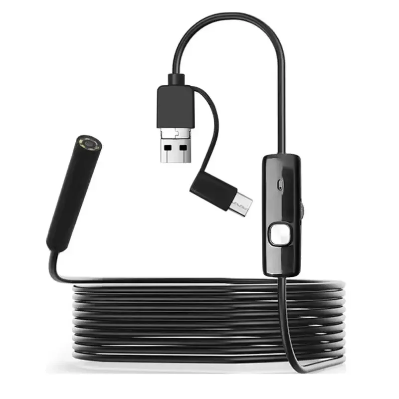5.5 ȵ̵ ð ˻ ī޶, 3 in 1 ī޶, USB, ũ USB, CŸ, ޴ , 8mm
