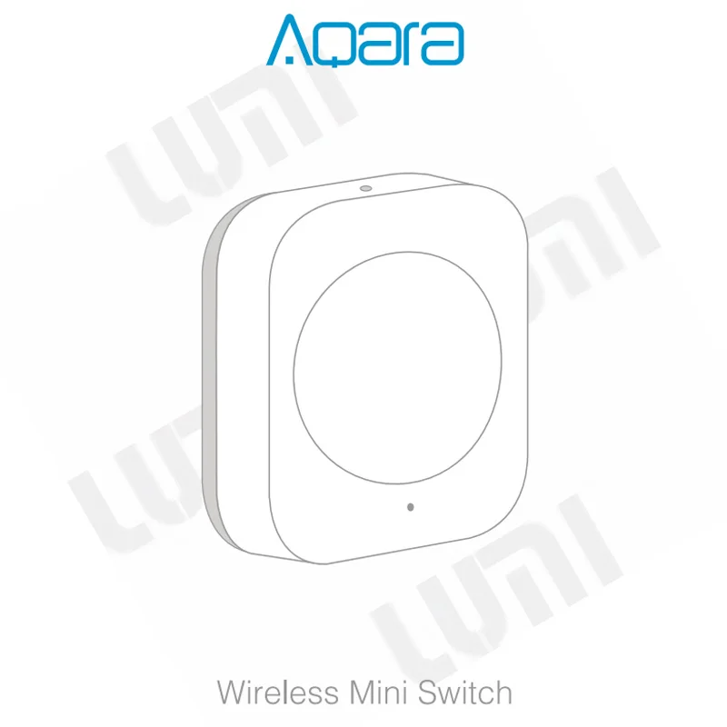 Smart Wireless Mini Switch Sensor Zigbee Connection Remote One Key Control Butto