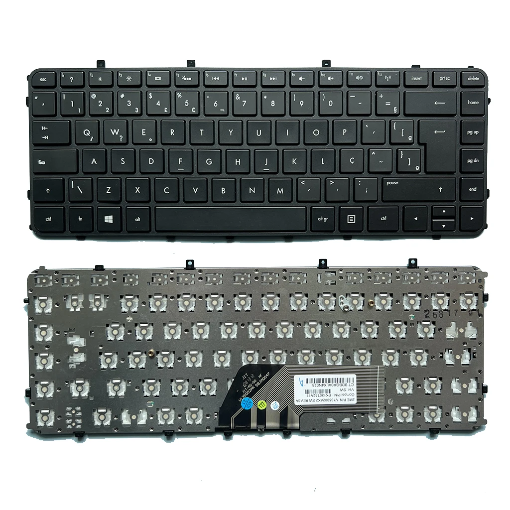 

New US Russian Brazil Keyboard For HP Envy 4 6 4-1000 4-1100 4-1200 6 6-1000 6-1100 6-1200 Envy 4-1030us Envy4 Envy6 RU/BR