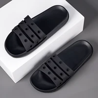 Soft EVA Man Slipper Casual Style Colorful Summer Beach Bathroom Anti Slip Slipper fit Shoe Charms Accessories Man Outdoor Slip 1