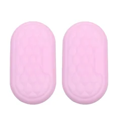 Ergonomic Comfort Wrist and Elbow Support Pad for Desk (Pink - 2pcs)