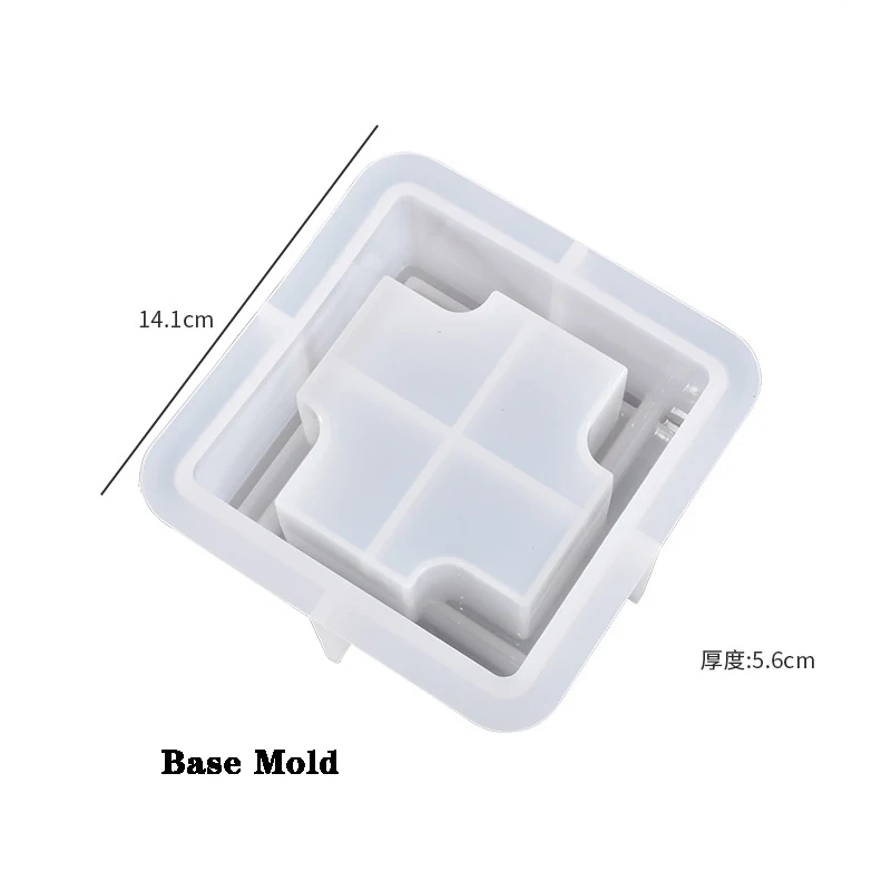 Bookends Resin Molds Geode Book Organize Resin Molds Silicone