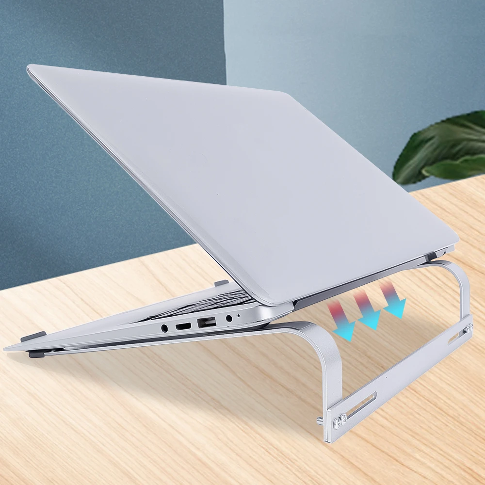 Aluminum Alloy Cooling Pad Riser Aluminum Alloy Notebook Holder