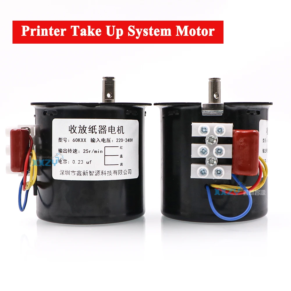 Printer Paper Take Motor Eco-solvent Printer Paper Take-up System Motor for Mutoh RJ900C 1604 Paper Rewinde Motor Reel Engine