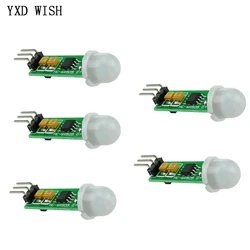5pcs HC-SR505 Mini Infrared PIR Motion Sensor Precise Infrared Detector Module For Arduino Body Sensor Switch Module Sensors