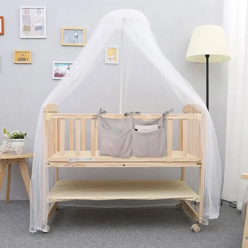 Bedside Storage Bag Baby Crib Organizer Hanging Bag for Dormitory Bed Bunk Hospital Bed Rails Book Toy Diaper Pockets Bed Holder