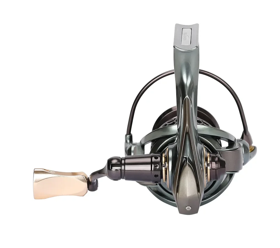 TSURINOYA 2 Spule Spinning Angelrolle JAGUAR 1000 2000 3000 185G 6 KG Max Carbon Drag Karpfen Salzwasser Rolle Bass Hecht Rad – Detail 19