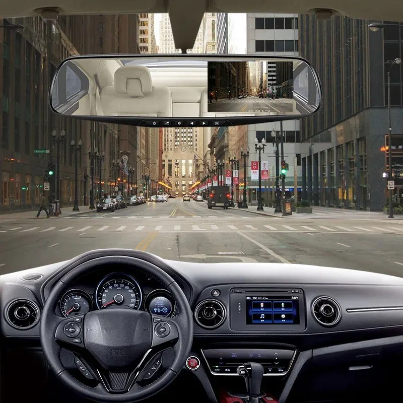 E-ACE ڵ DVR ̷  ķ, 4.3 ġ ̷, FHD 1080P ڵ  ķ,   ϱ, G-  ڽ