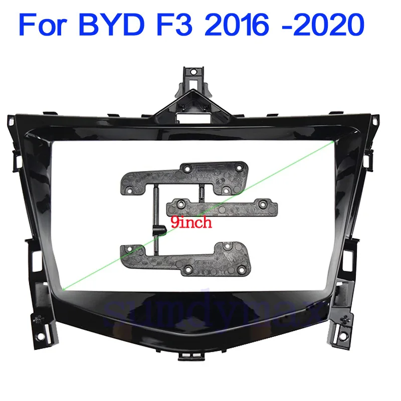 

Рамка для автомобильного радио, 9 ", 2 Din, для BYD F3 2016-2020