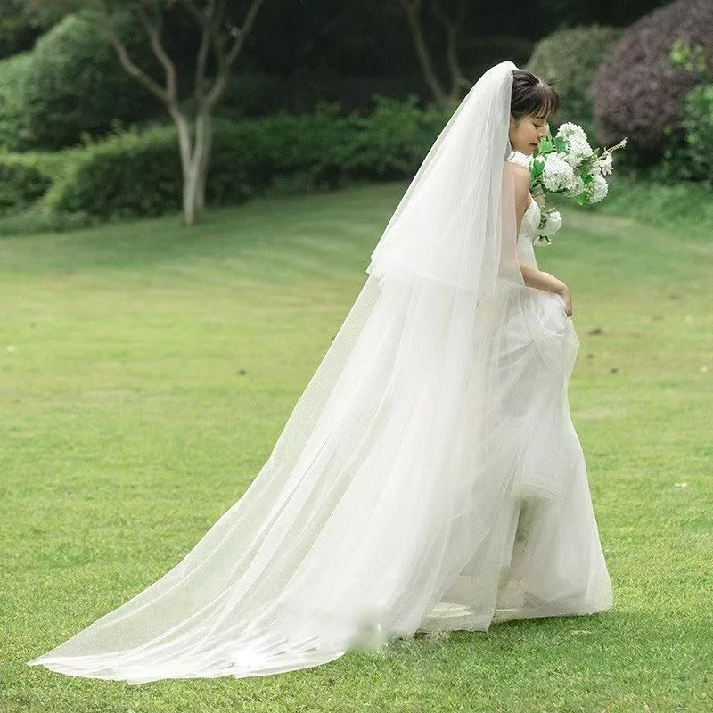 Bridal Veil Women&rsquo;s Extra Long Wedding Headpiece 1.5 * 3 Meters