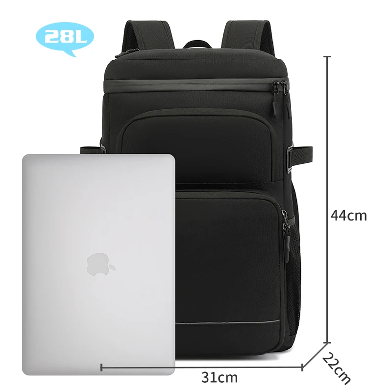 28L Outdoor Picnic Party Thermal Backpack Large Waterproof Thickened Cooler Bag Cool Storage Fresh-Keeping Insulated Bags