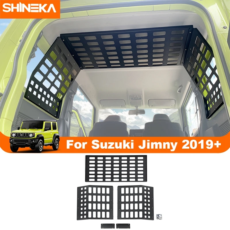 TESIN Car Rear Window Glass Armor Foldable Shelf Storage Rack For Suzuki  Jimny 2019 2020 2021 2022 2023 Exterior Accessories - AliExpress